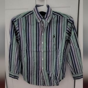 Ralph Lauren Boys Long Sleeve Shirt Size S (8/10)